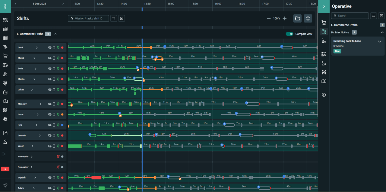 GAIA delivery flow